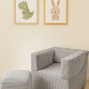 Mehki otroški zložljivi naslanjač